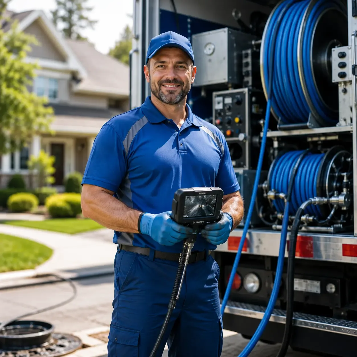 Local outdoor drain cleaning specialists in Broadlands, IL